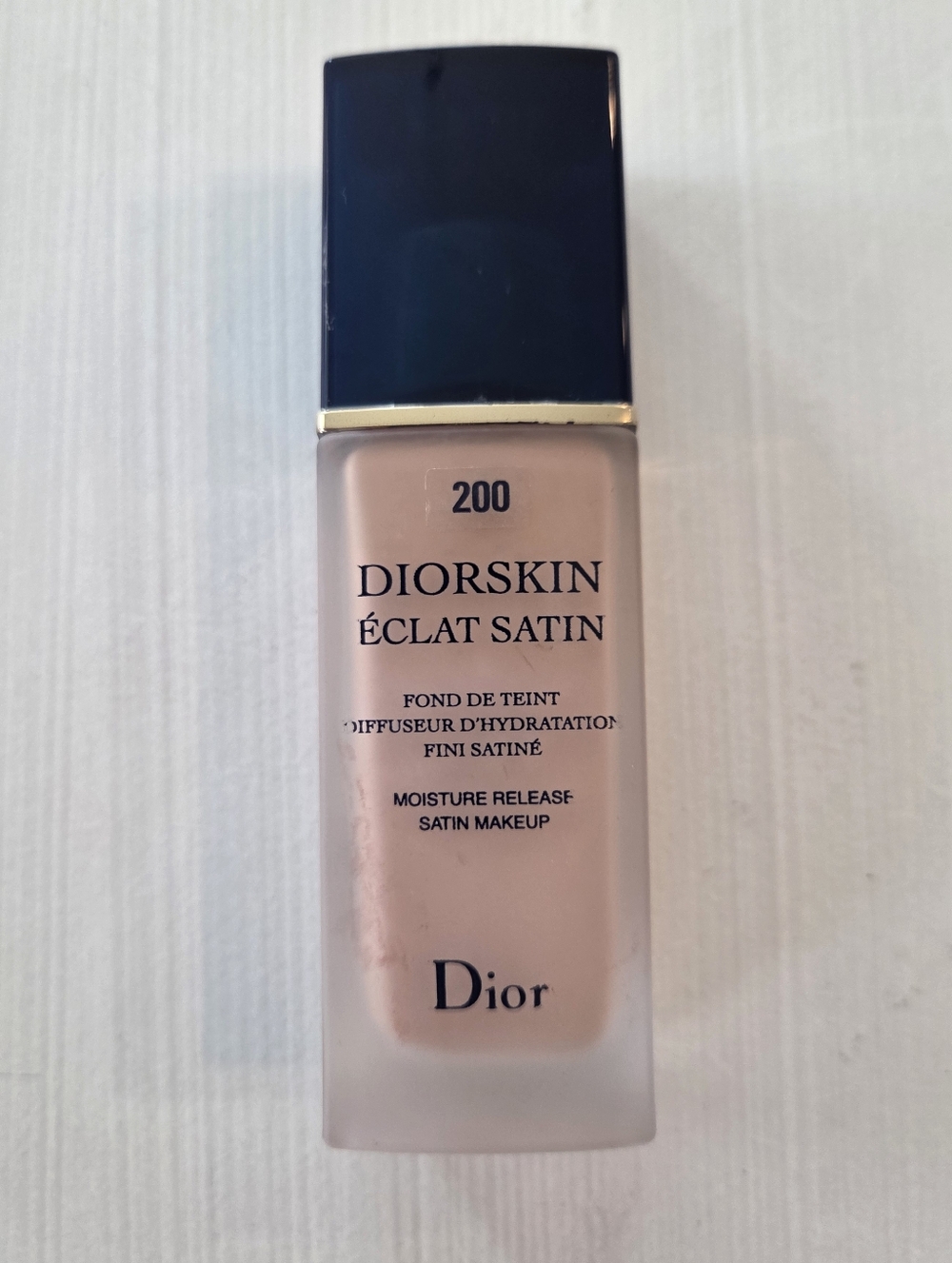 Diorskin Eclat Satin Foudation #200 Moisture Release Satin Makeup RARE NEW